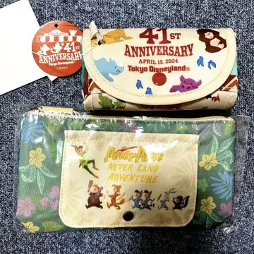 디즈니랜드 41주년 에코백 & 수베니어 물티슈 칼리