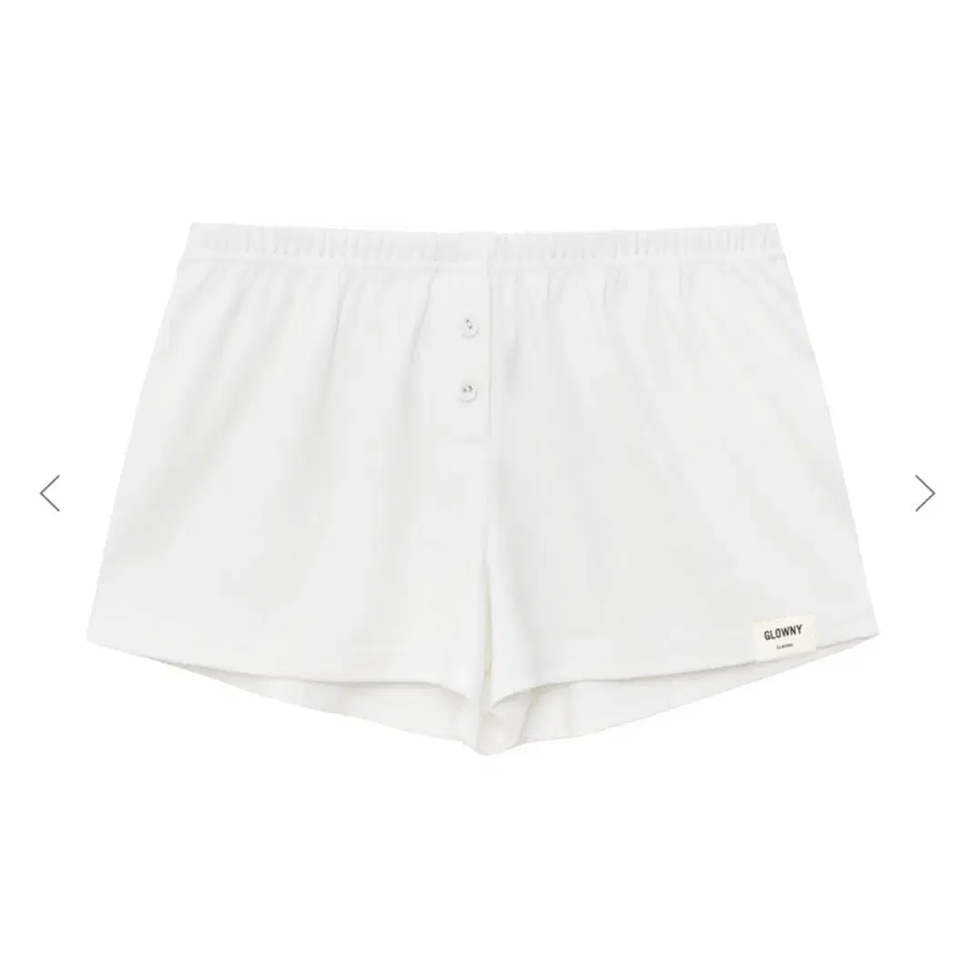 GLOWNY | 글로니 Glowny G CLASSIC RIB SHORTS (BLACK) size S