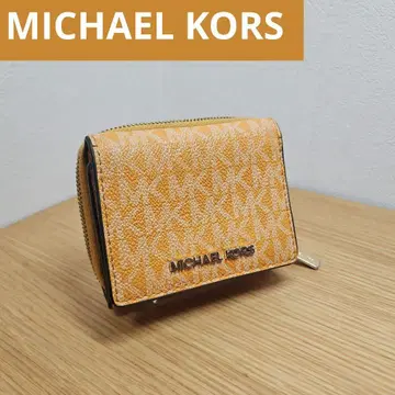 MICHAEL KORS 마이클코어스 접이식 지갑 오렌지