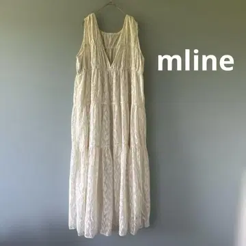 mline 슬리브리스 티어드 원피스