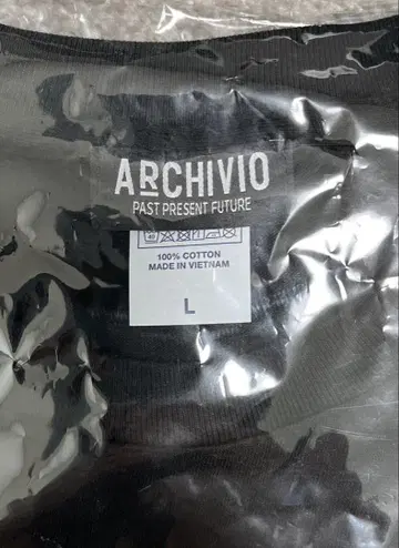 ARCHIVI 알치비오 티셔츠 블랙 L