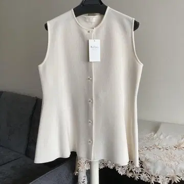 Ballsey 2024SS 밀라노 리브 슬리브리스 풀오버