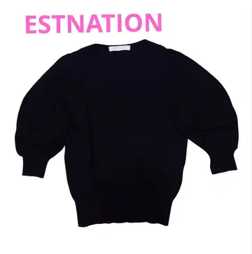 에스트네이션 ESTNATION 상의 블랙