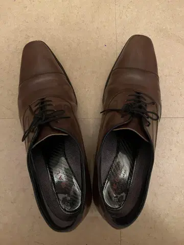 REGAL 브라운 레이스업 슈즈