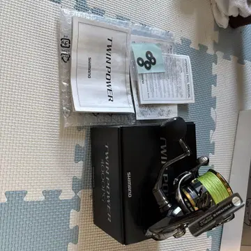 Shimano TWIN POWER 4000PG 줄감기