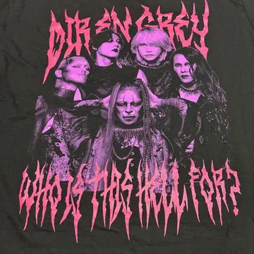 DIR EN GREY TOUR24 티셔츠 2XL