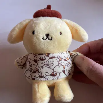 산리오 퓨로랜드 한정판 폼폼푸딩 마스코트