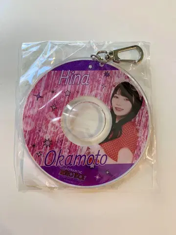 노기 BOX 오카모토 히나 A상 CD형 아크릴 키링 레트로 아이돌