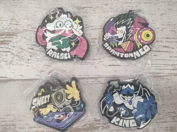 델타룬 deltarune 캡슐 러버 마스코트 4개 세트