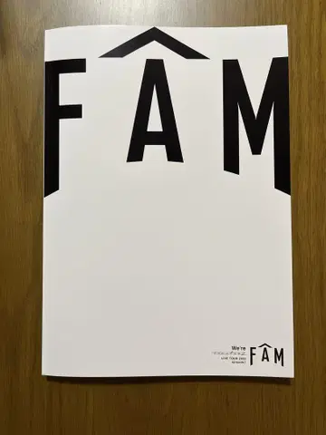 timelesz FAM 팜플렛 투어 굿즈 타임리스