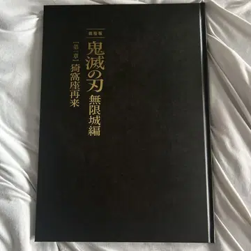 귀멸의 칼날 극장판 무한성편 아카자 재림 팜플렛 최초 한정판