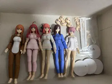 5등분의 신부 가동 피규어 Movingood 5개 세트