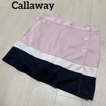 캘러웨이 골프 스커트 이너 팬츠 3색 컬러 로고 택 M 사이즈