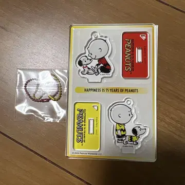 스누피 아크릴 스탠드 키링