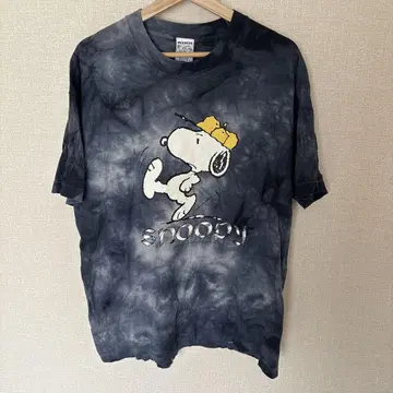 PEANUTS 스누피 타이다이 티셔츠