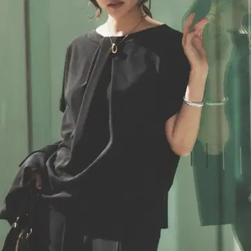언타이틀 [셋업 가능/접촉 냉감/이지케어] 2WAY 블라우스