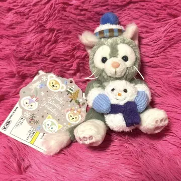 디즈니 윈터 홀리데이 젤라토니 봉제 인형 스트랩 봉제 인형
