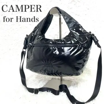 미사용급 CAMPER 2WAY 숄더 핸드백 도큐 hands 콜라보