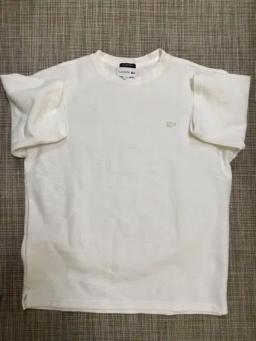 LACOSTE EXCLUSIVE EDITION 화이트 티셔츠 L