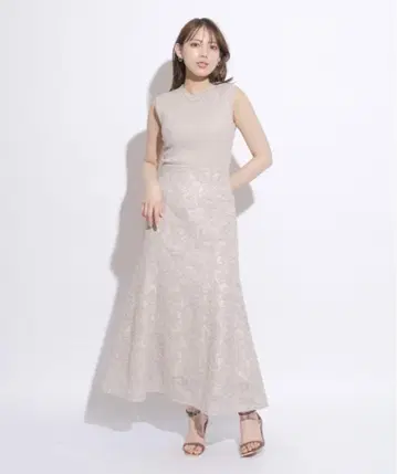[새상품급] 마이 스트라다*코드 레이스 머메이드 스커트