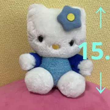 헬로키티 HELLO KITTY 봉제 인형 꽃 2000년