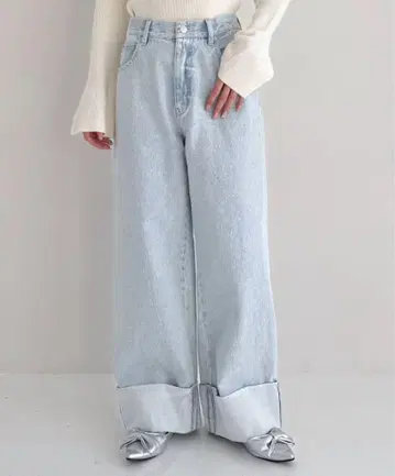 헤더 롤업 데님 헤더