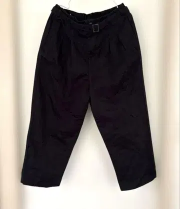 ZARA 블랙 와이드 팬츠 벨트
