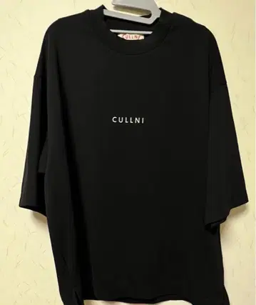 CULLNI 블랙 t셔츠 자수 레어