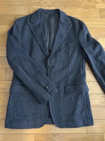 UNIVERSAL LANGUAGE 헤링본 테일러드 자켓