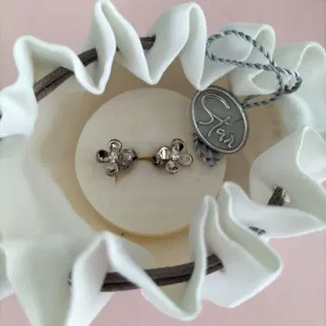Star Jewelry 실버 925 꽃 모티브 귀걸이