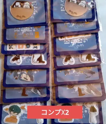 Eve Under Blue 복권 스티커 컴프 7종 2