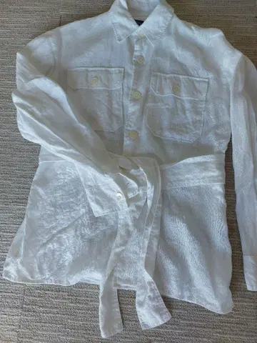 폴로 바이 랄프 로렌 린넨 긴팔 셔츠 자켓