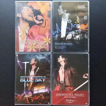 야자와 에이요시 라이브 DVD 4장 세트