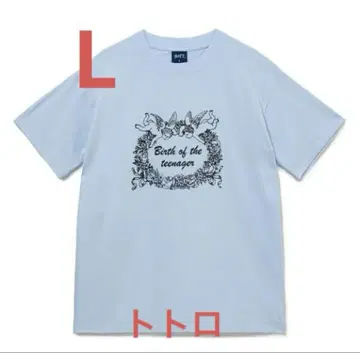 BoTT ANGEL TEE Light Blue BoTT 셔츠 L