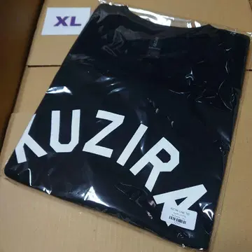 KUZIRA [ 로고 티셔츠 (블랙) ] XL 사이즈