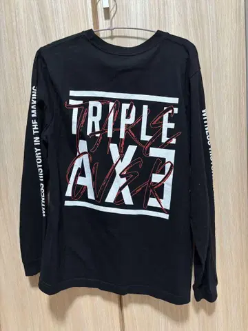 TRIPLE AXE 티셔츠 롱T