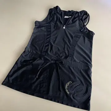여성용 M-U SPORTS 블랙 베스트 40