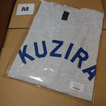 KUZIRA '로고 티셔츠 (애쉬 그레이)' M 사이즈