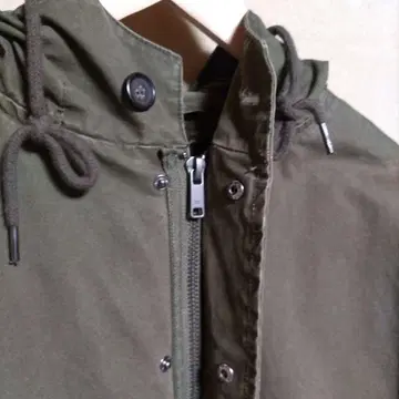ZARA MAN 모즈 코트 M 올리브 그린