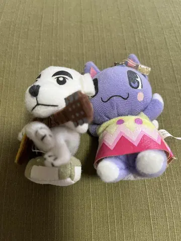 개와 고양이 봉제 인형 세트