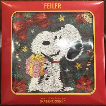 페일러 오카이모노 SNOOPY 한정판 스누피 손수건 홀리데이 기프트