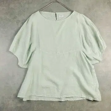 어반 리서치 도어스 린넨 볼륨 슬리브 풀오버 블라우스