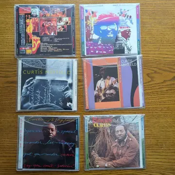 Curtis Mayfield 커티스 메이필드 CD 6장 세트