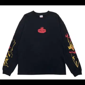 King Gnu LONG SLEEVE TEE [BLACK] S