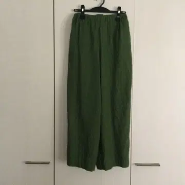 URBAN RESEARCH DOORS 린넨 와이드 팬츠