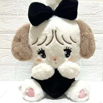 mikko characters BLACK RIBBON 봉제 인형 수플레