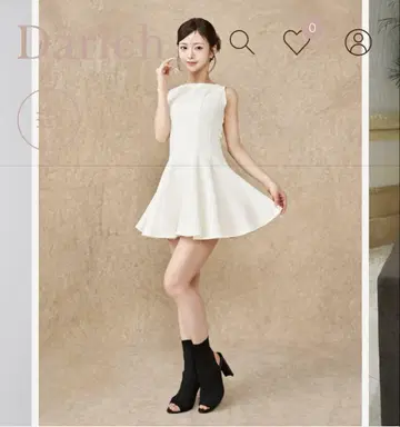 Darich 실루엣 플레어 원피스
