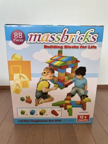 massbricks 88피스 블록 세트