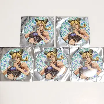 죠죠월드 JOJO WORLD 글리터 캔뱃지 쿠죠 죠린 5개