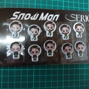 SnowMan 무카이 코지 SERIOUS 특전 스노푸쿠 씰